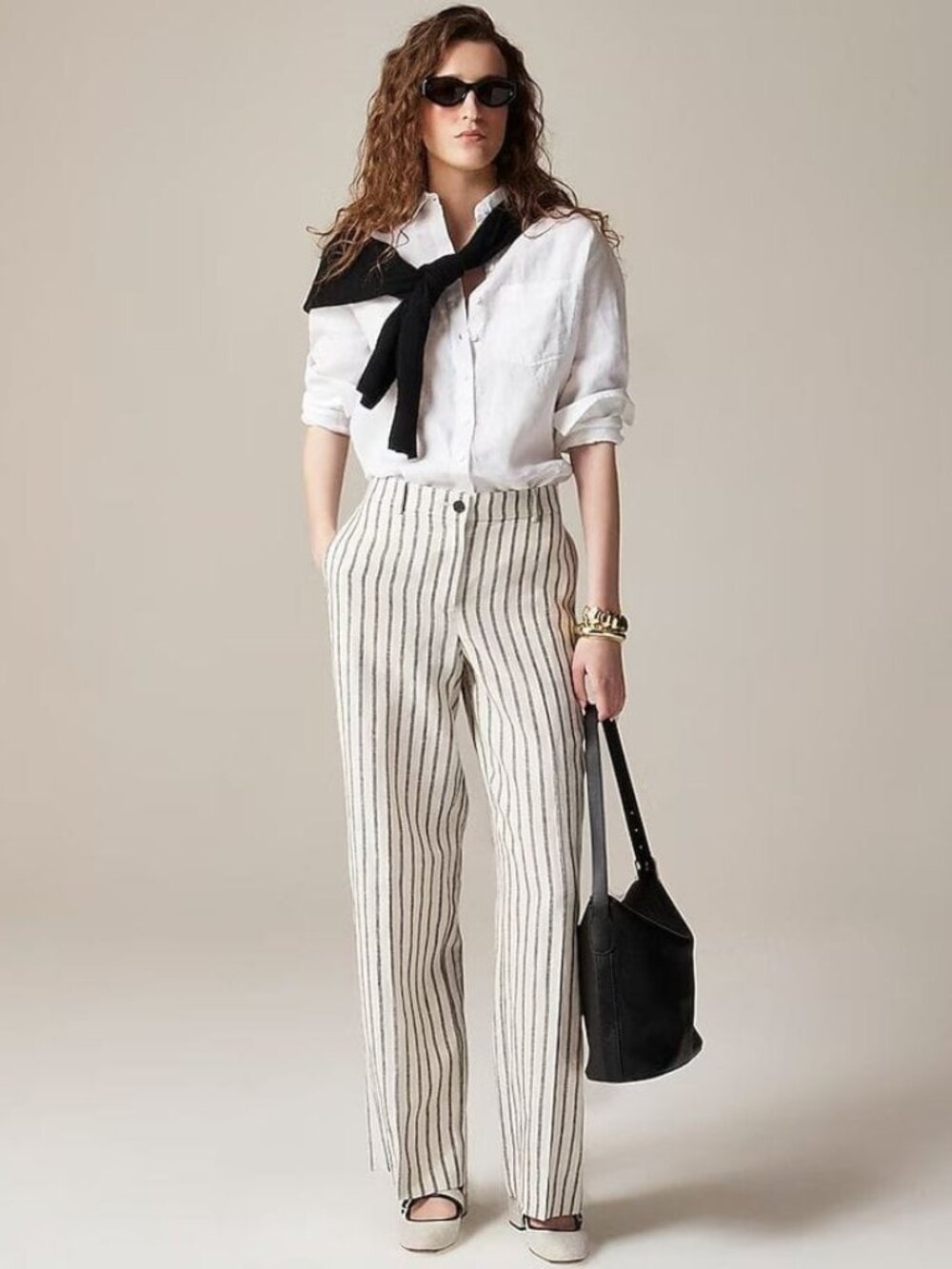 J.Crew Harbor Striped Pants